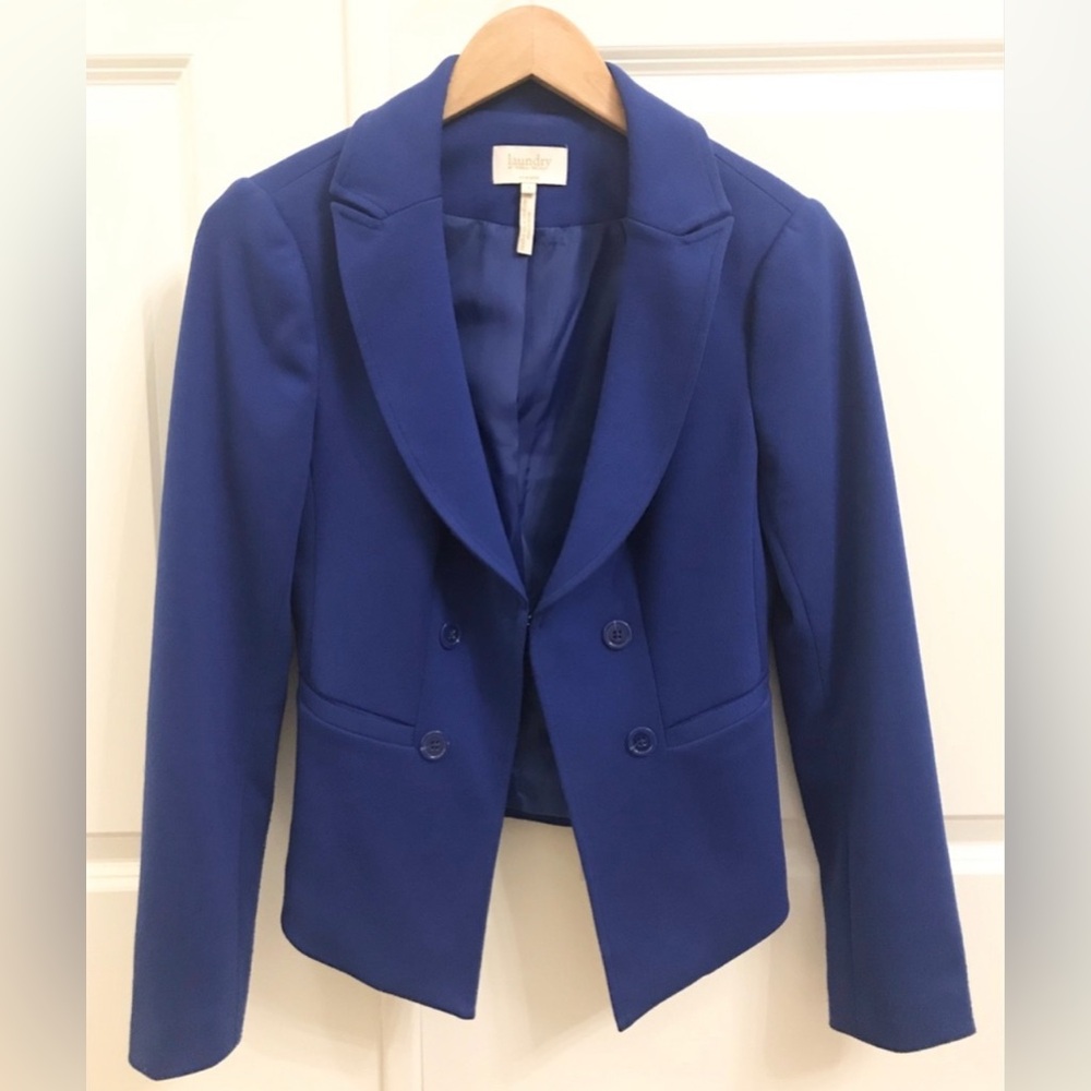 Laundry by Shelli Segal Royal Blue Blazer – Size 4